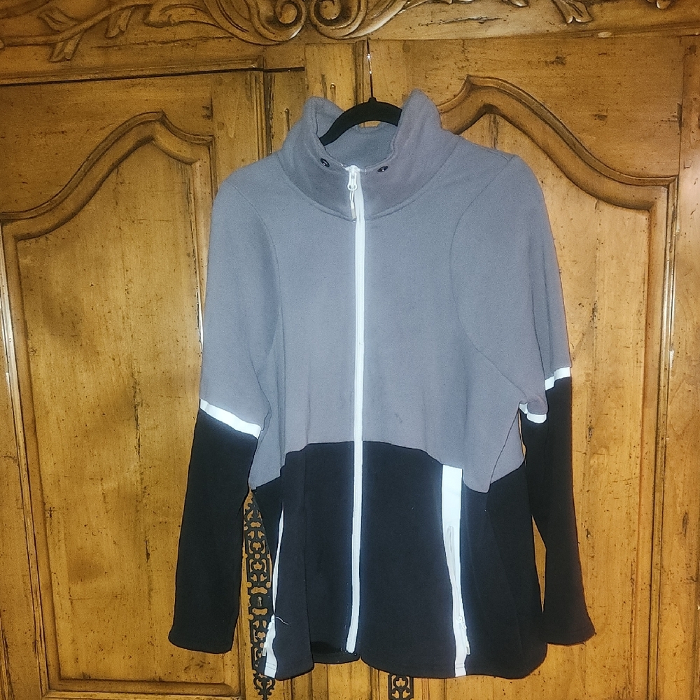 Ulla Popken Two Two Zip Sweatshirt 16/18 Gently Used